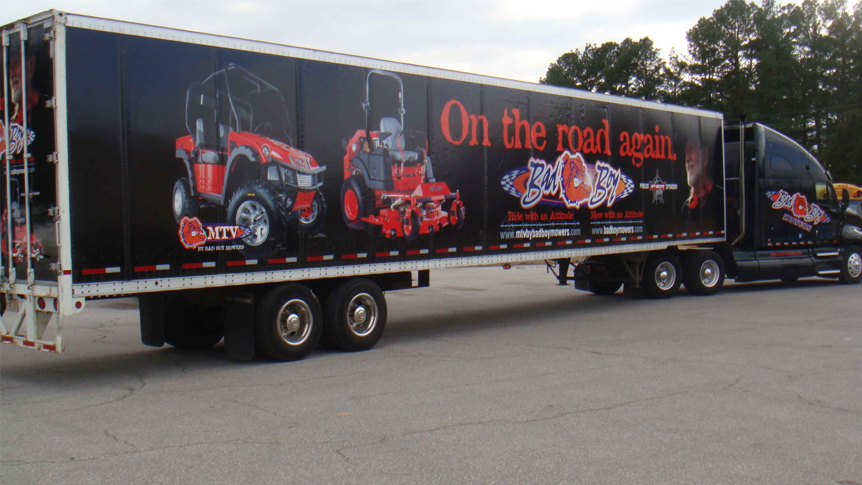 Wrap for tractor trailer