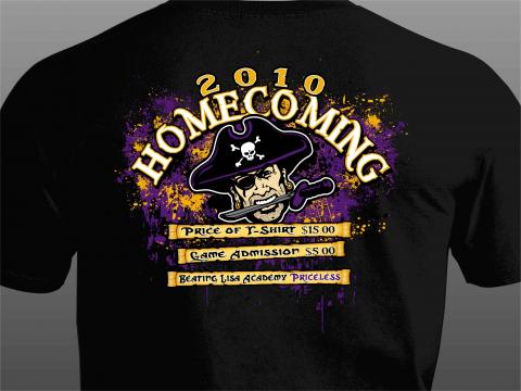 2010 Homecoming shirt back