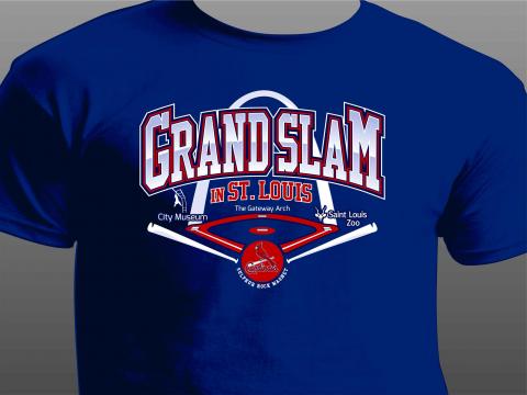 Grand Slam in St. Louis t-shirts
